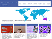 Tablet Screenshot of internationalpsychicsassociation.com